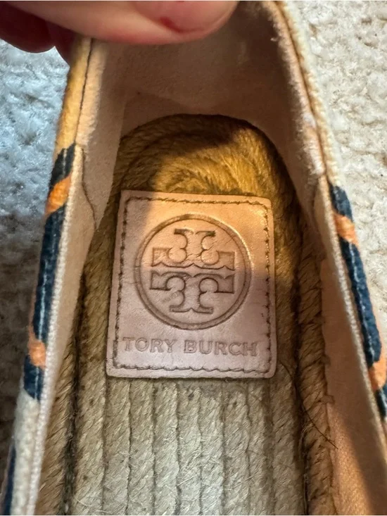 Tory Burch Cecily Embellished Espadrilles- Size 7 - Picture 4 of 8
